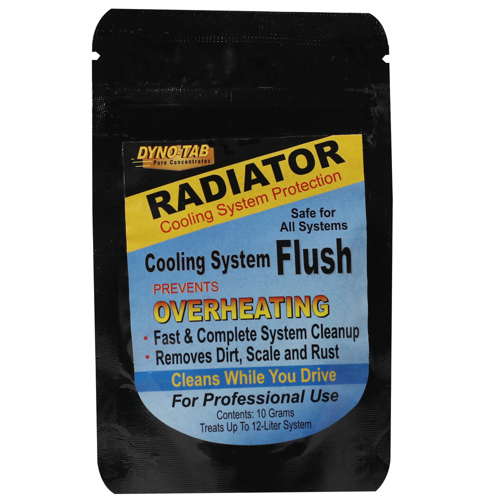 DYNO TAB Cooling System Flush 55461 – Radiator Cleaner | Prevents Overheating & Restores Corrosion Protection | Reduces Engine Temperature & Cleans System | 1 Pouch Treats – 55461