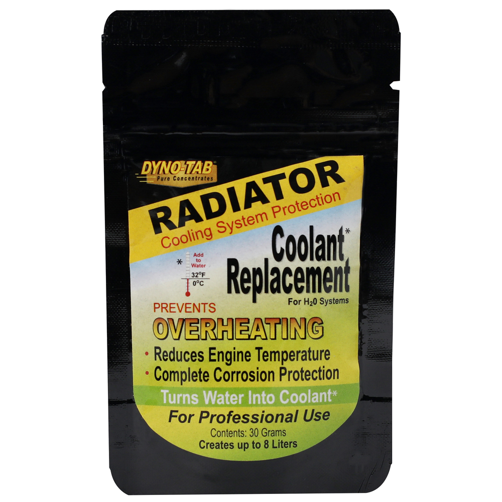 DYNO TAB Cooling System Radiator Coolant Replacement– Prevents Overheating & Reduces Engine Temperature | For H2O Cooling Systems | Complete Corrosion Protection - 55451